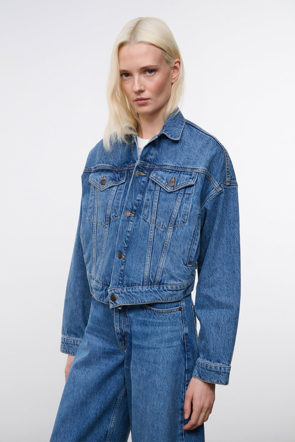 GLEN DENIM JACKET | VINTAGE WASH