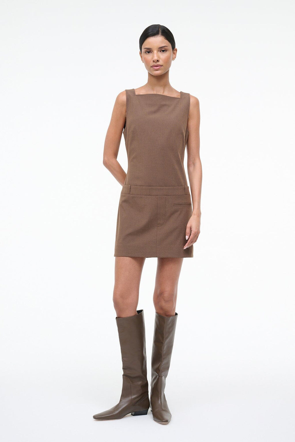 SKYLA DRESS | NUTMEG