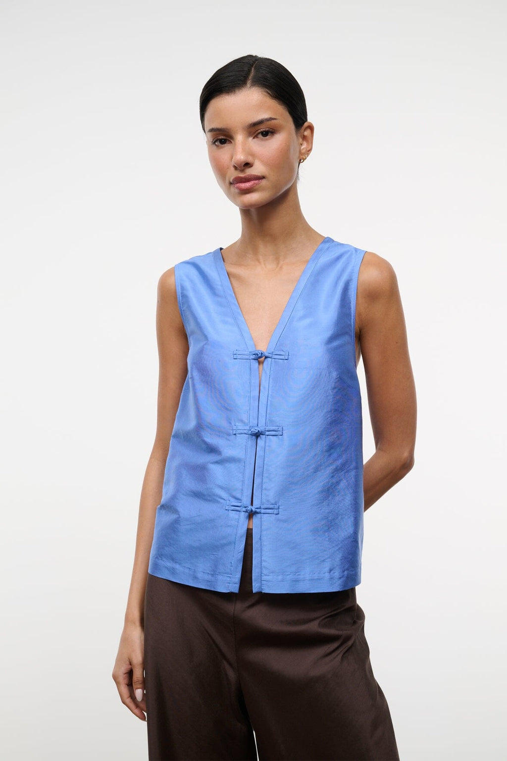 SAMI SILK DUPIONI TOP | COAST
