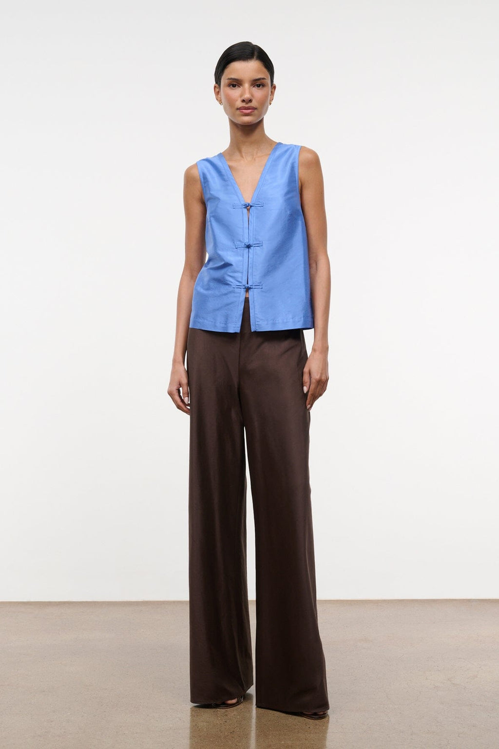SAMI SILK DUPIONI TOP | COAST
