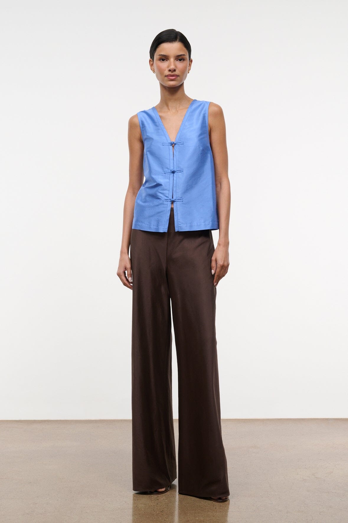 SAMI SILK DUPIONI TOP | COAST