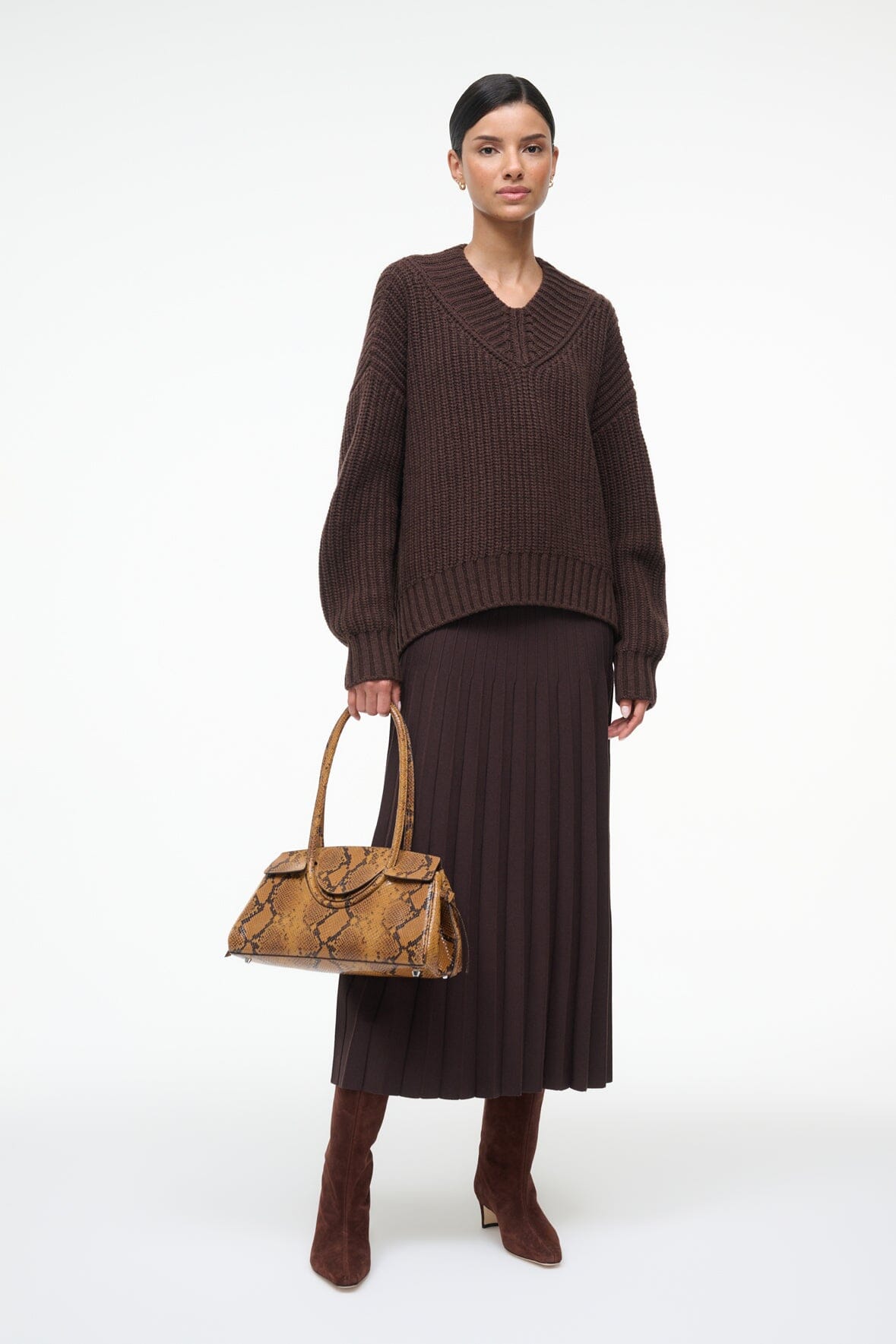 MAUDE SHOULDER BAG | SNAKE