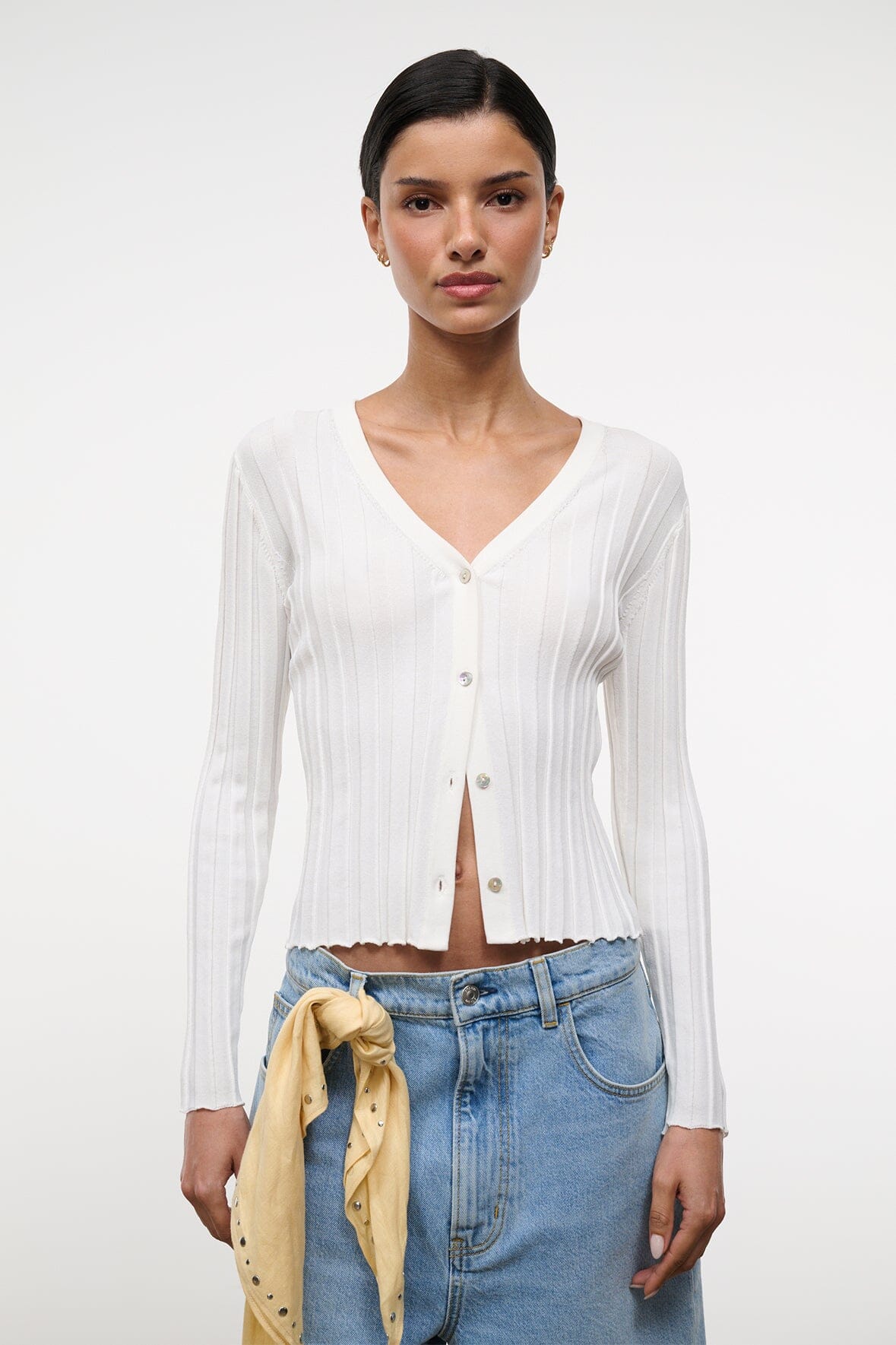 EZRA CARDIGAN | IVORY