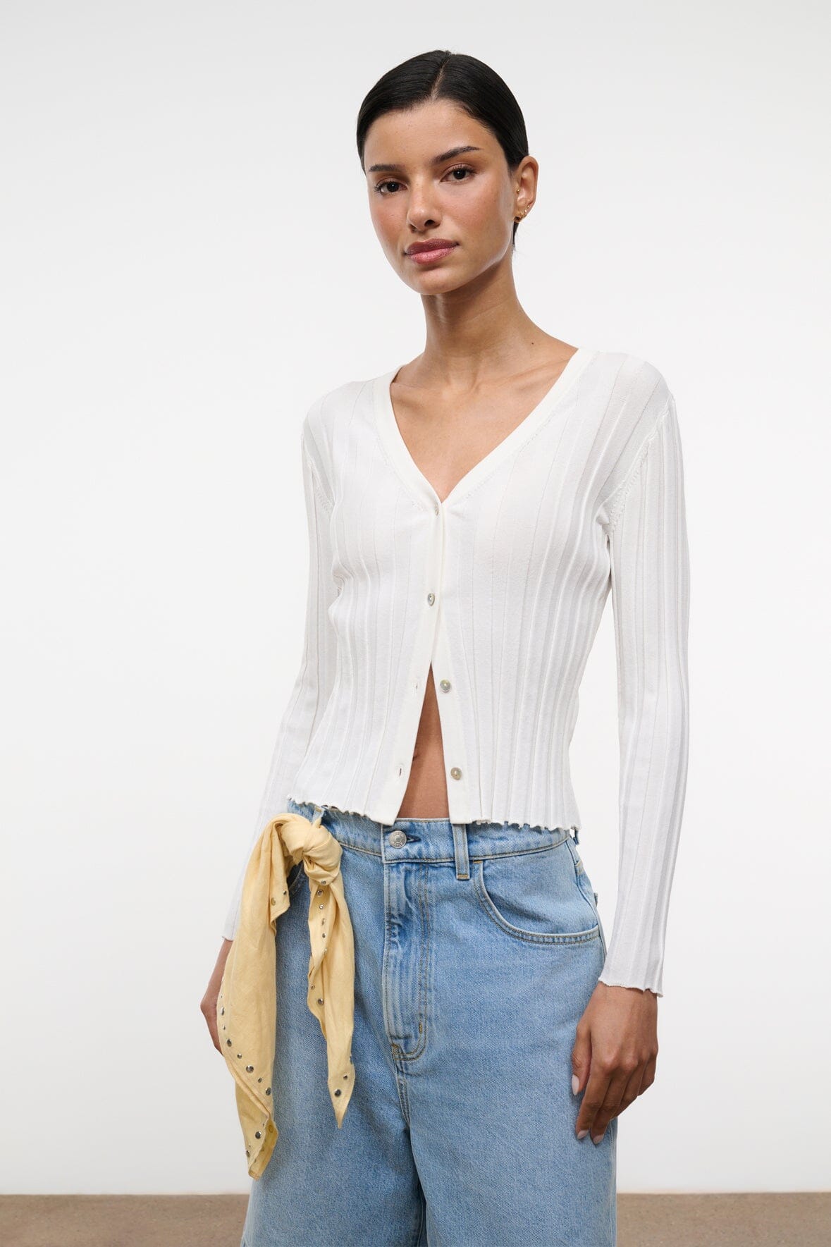 EZRA CARDIGAN | IVORY