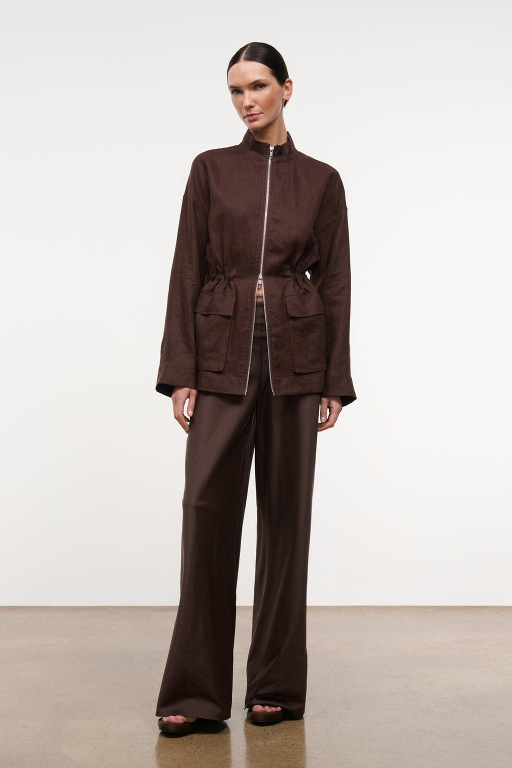 REED LINEN JACKET | ROOT