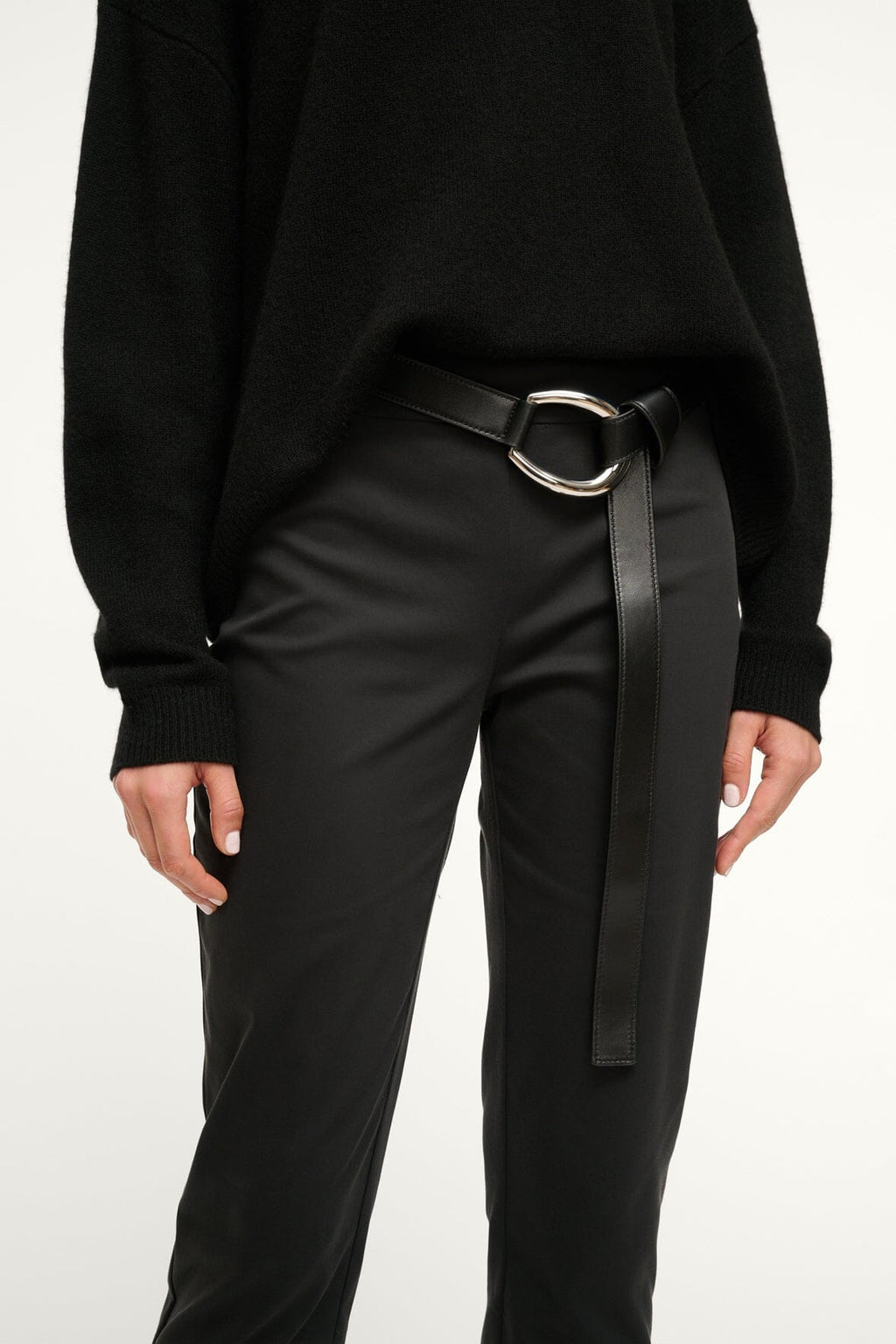 30MM WRAP BELT | BLACK SILVER