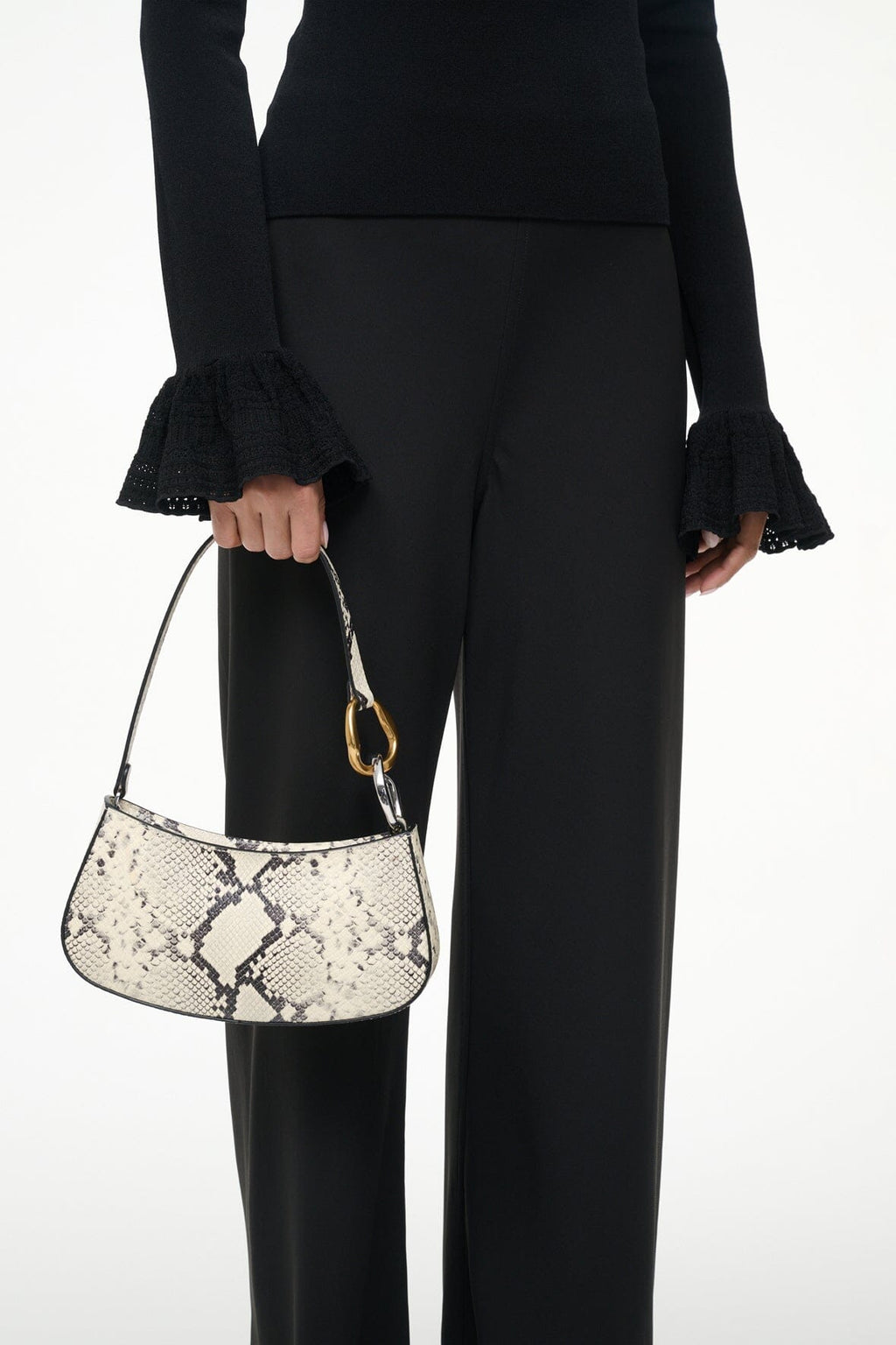 OLLIE BAG | WHITE SNAKE