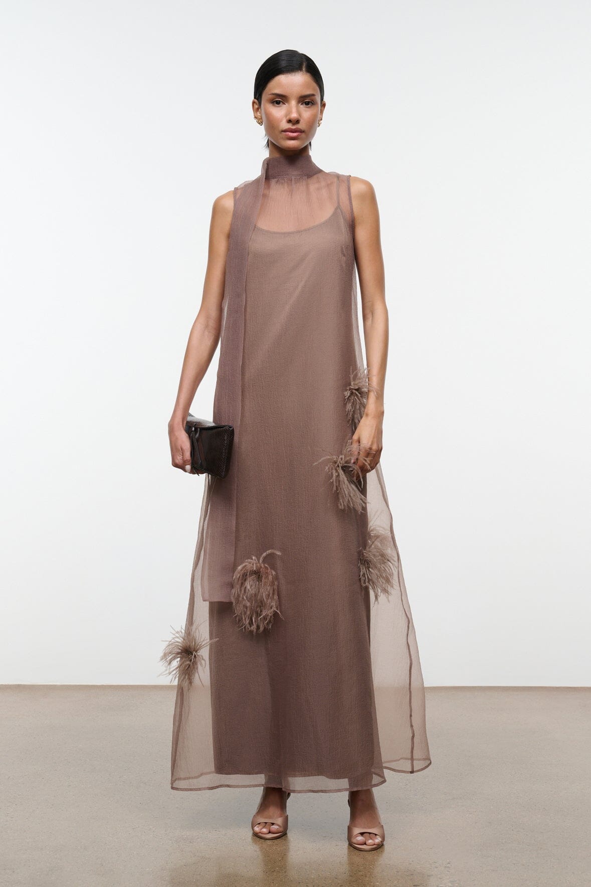 ALBEE DRESS | TRUFFLE