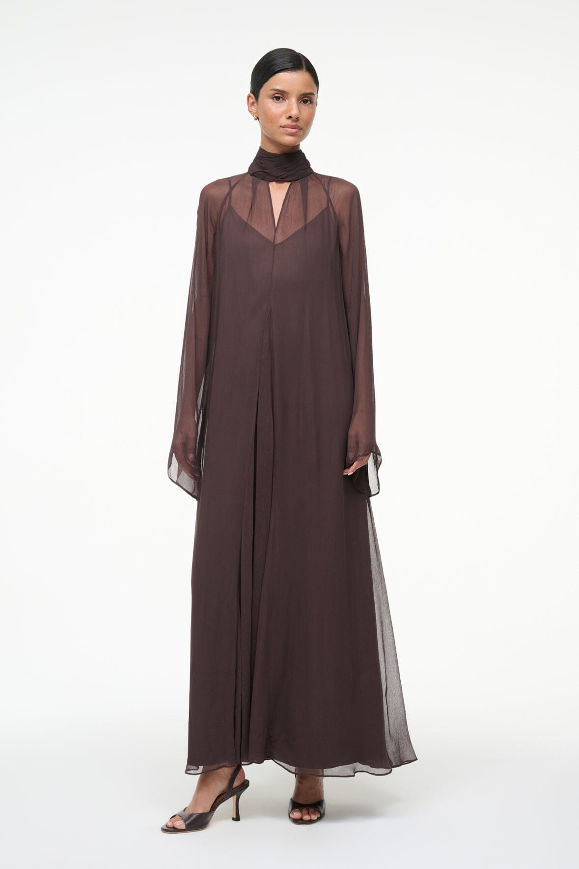 ESTHER MAXI DRESS | EARTH