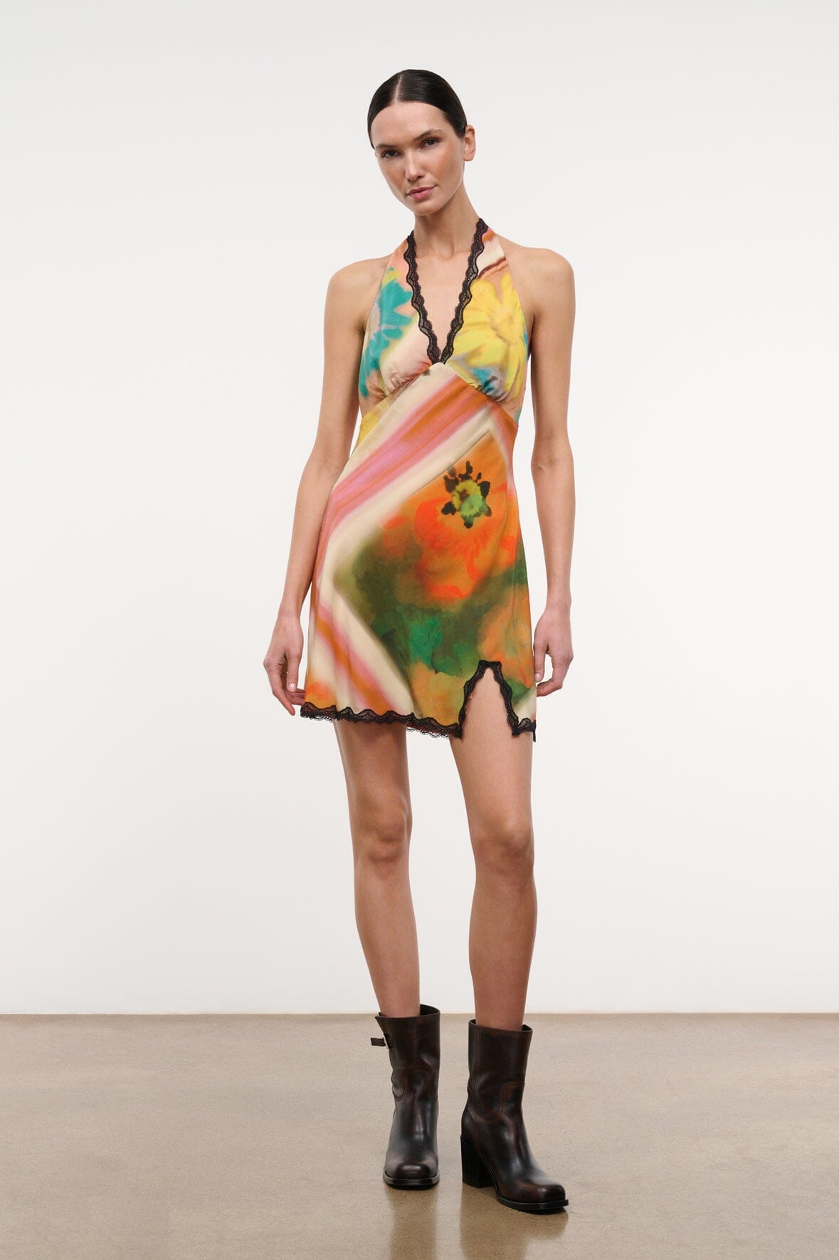 LUCCA MINI DRESS | SUPERBLOOM SCARF
