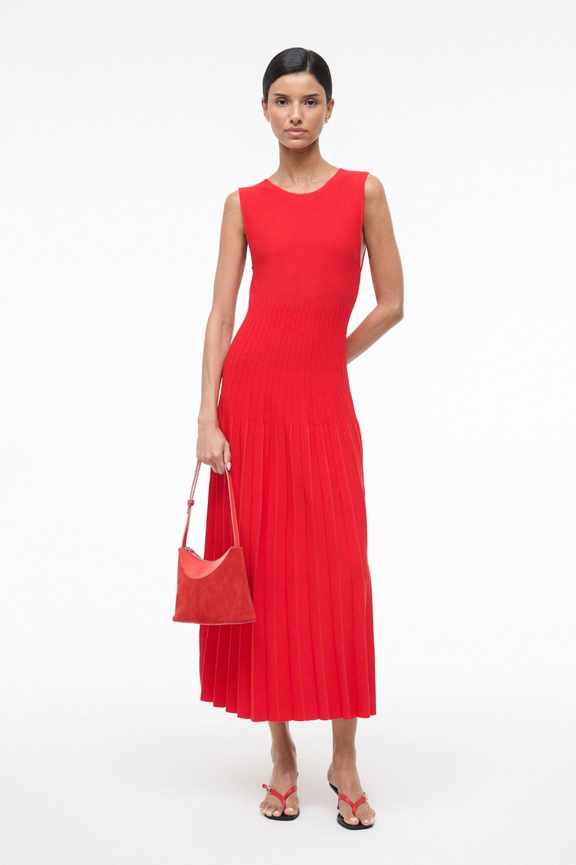 ELYSE DRESS | RED ROSE