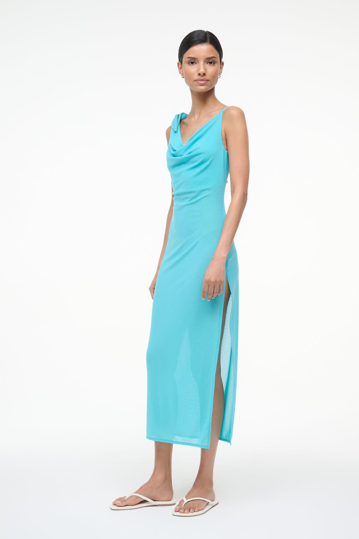 VIENNA COVERUP DRESS | TEAL