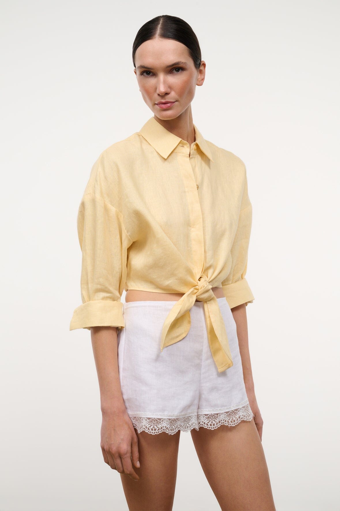 LISA LINEN TOP | BUTTER