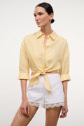 LISA LINEN TOP | BUTTER