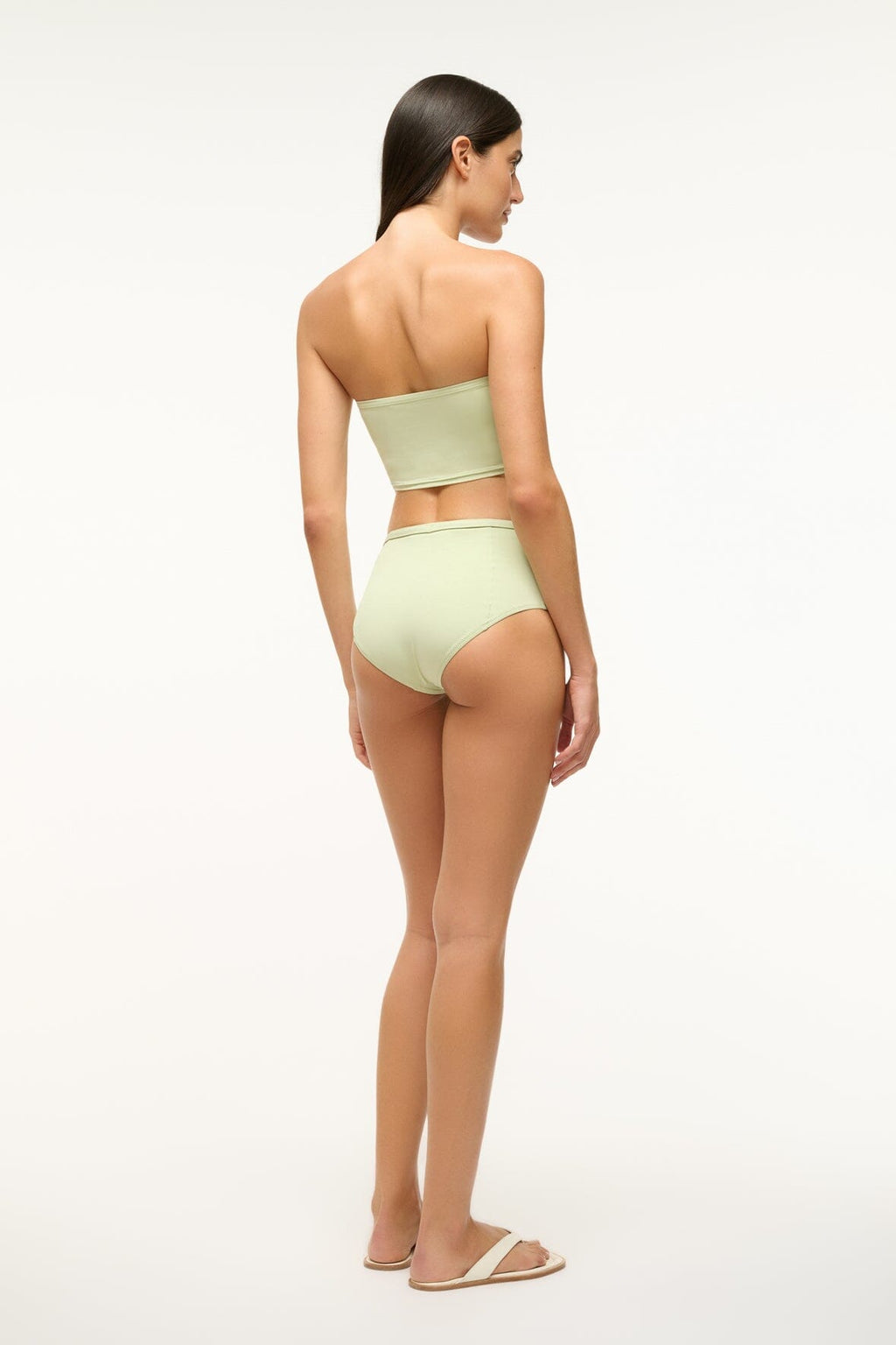 BELTED WAILEA BIKINI BOTTOM | PALE JADE