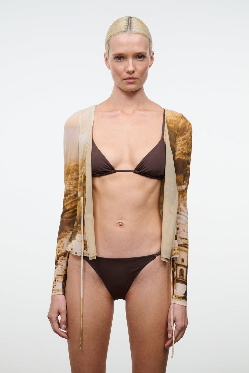SISLEY STRING BIKINI BOTTOM | DARK CHOCOLATE