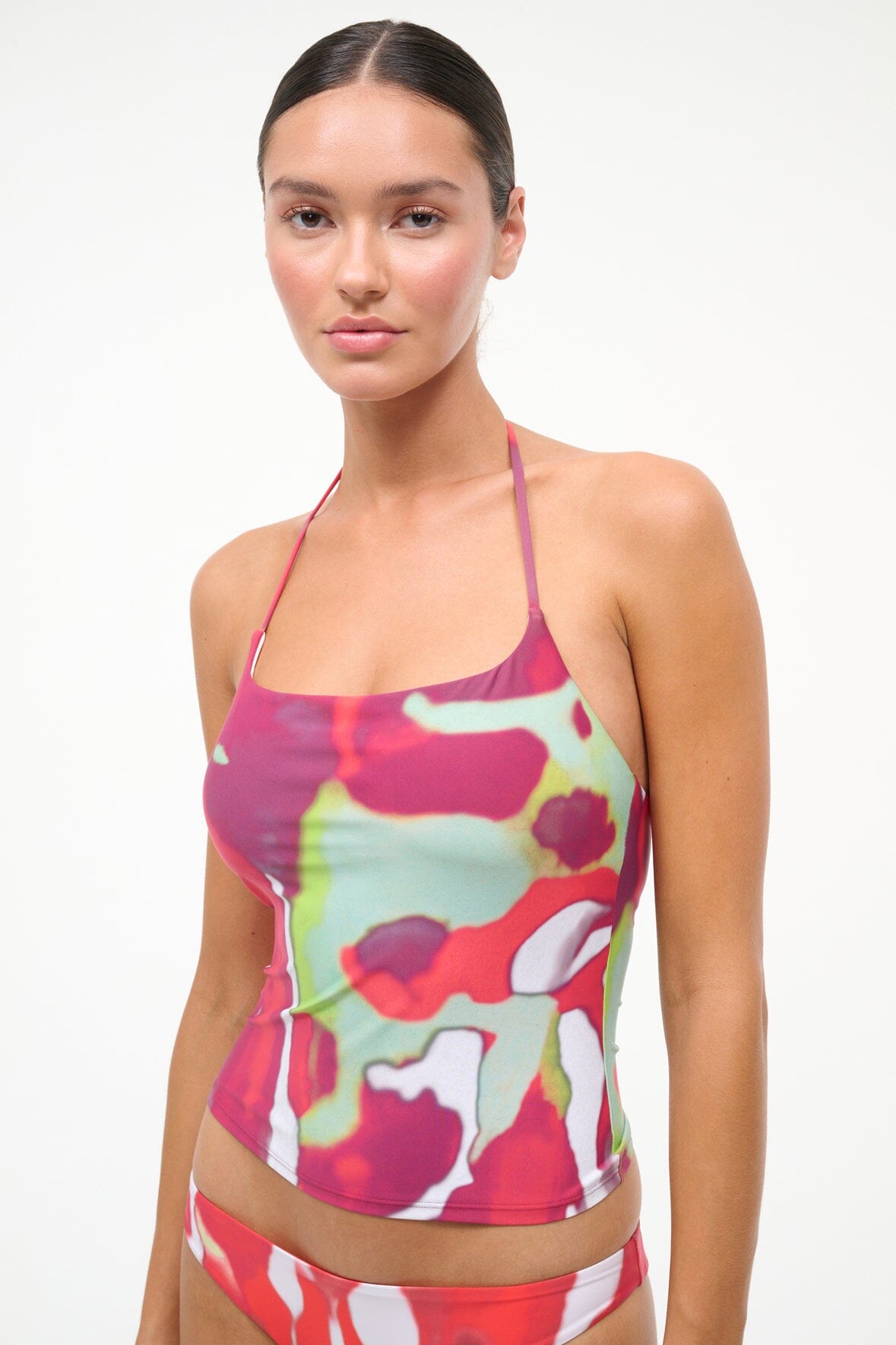 LAIRD TANKINI TOP | RED ZONE