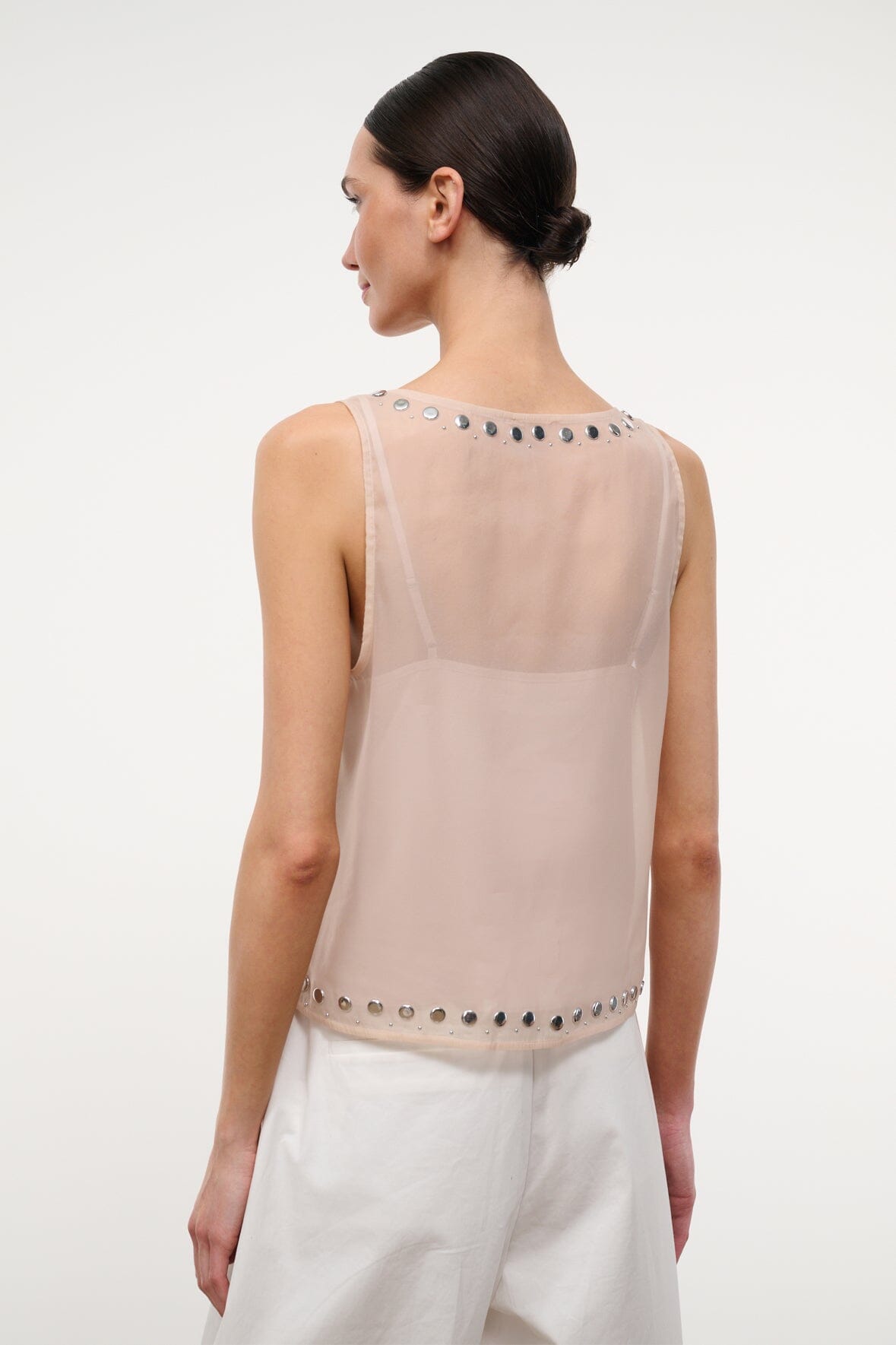CARA TOP | FLAX STUDS