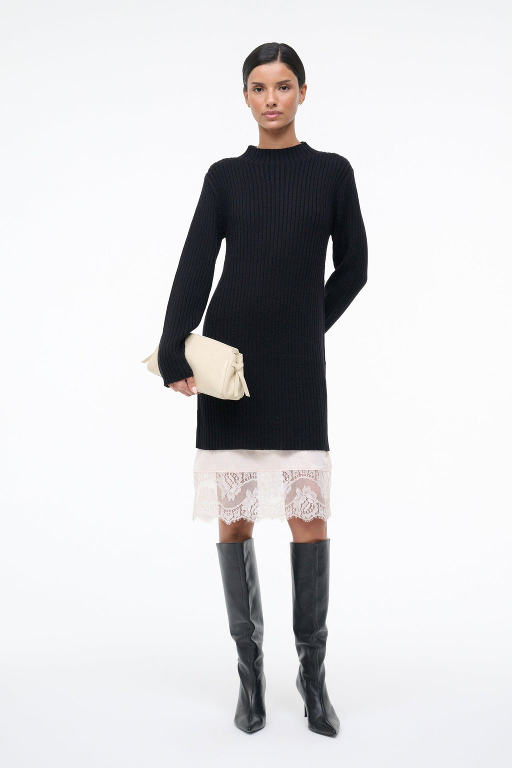 MAUDE CONVERTIBLE CLUTCH | CREAM