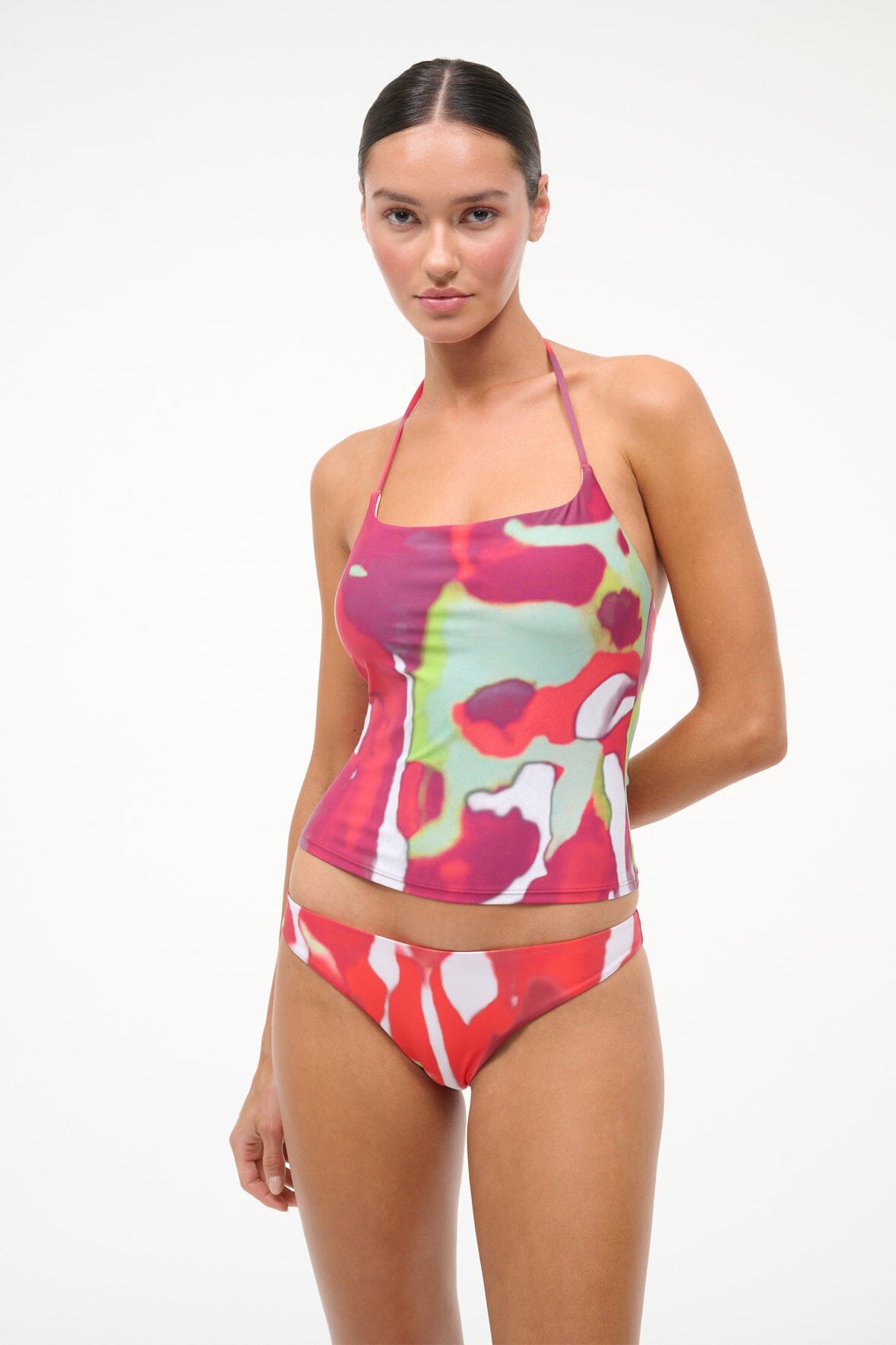 LAIRD TANKINI TOP | RED ZONE
