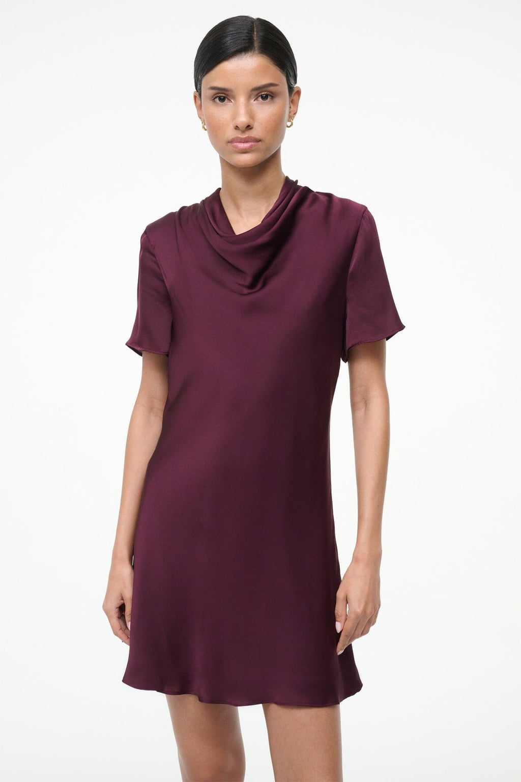 IRIS SILK DRESS | SYRAH