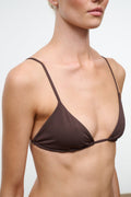 ALEXIS BIKINI TOP | DARK CHOCOLATE