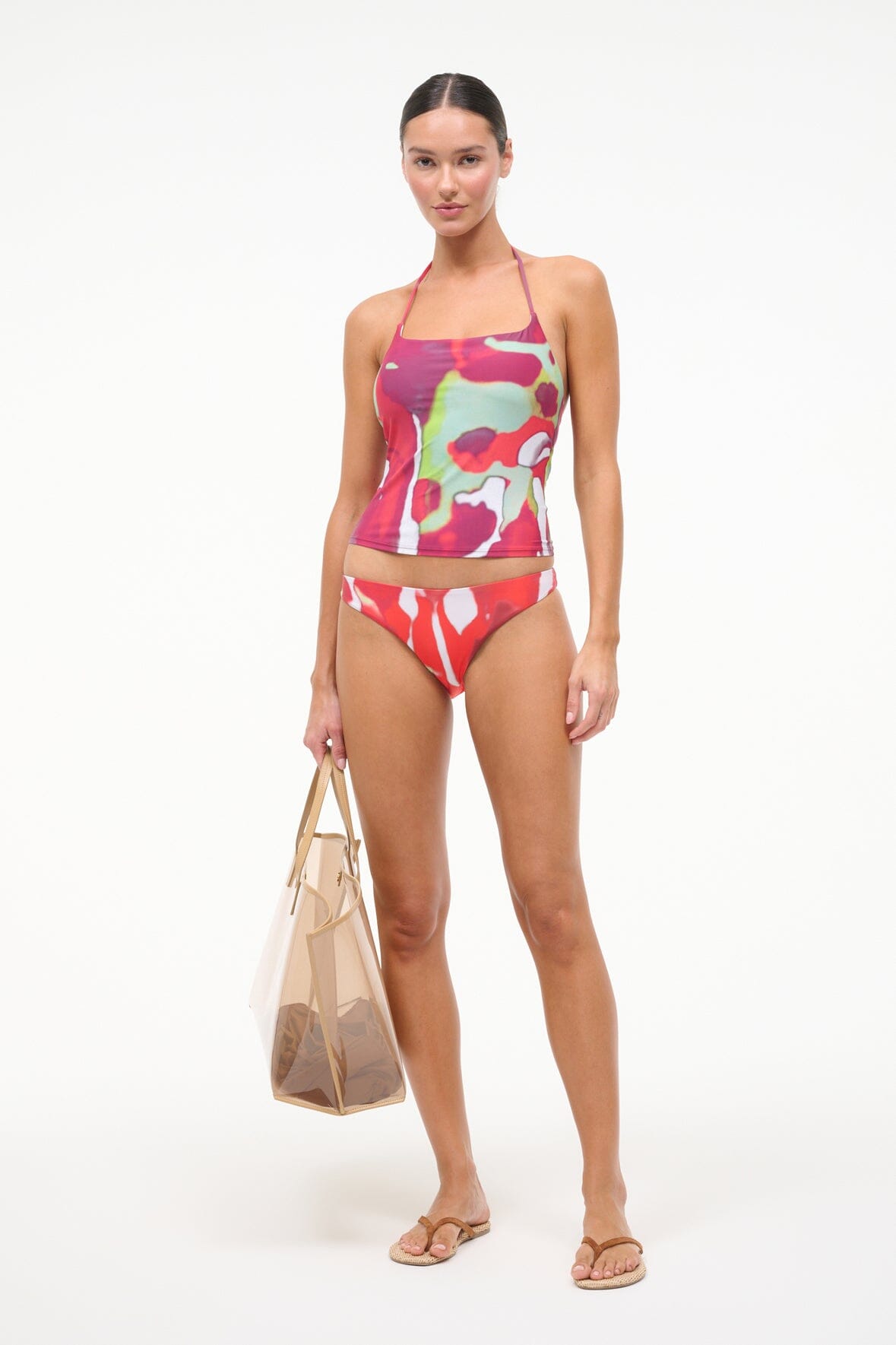 LAIRD TANKINI TOP | RED ZONE