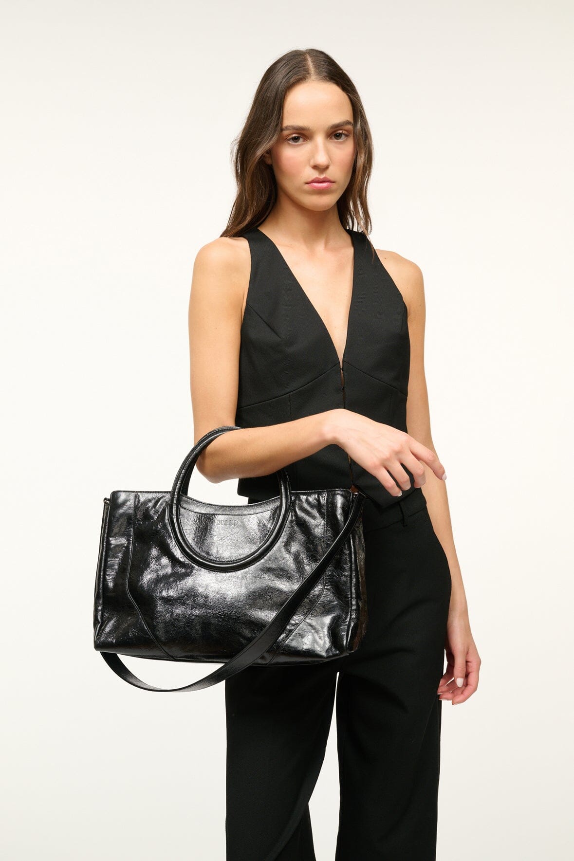 MAUDE SATCHEL | BLACK