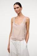 CARA TOP | FLAX STUDS