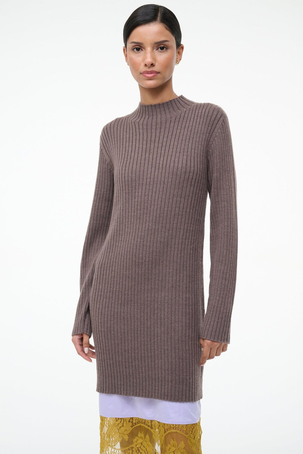 WILLOW SWEATER DRESS | TRUFFLE