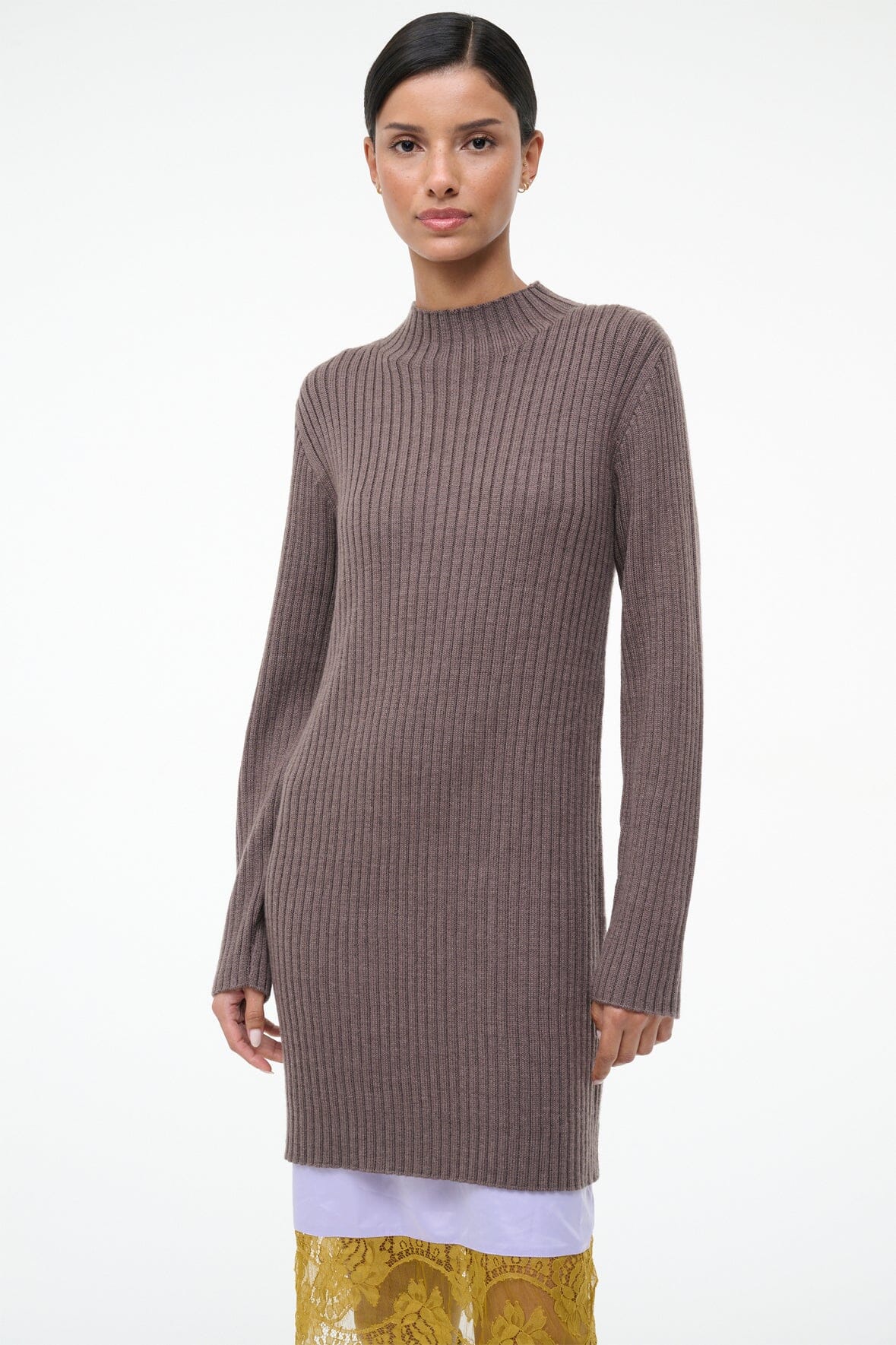 WILLOW SWEATER DRESS | TRUFFLE