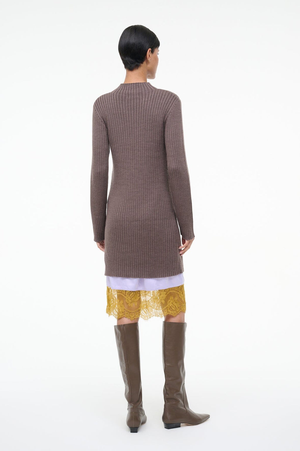 WILLOW SWEATER DRESS | TRUFFLE