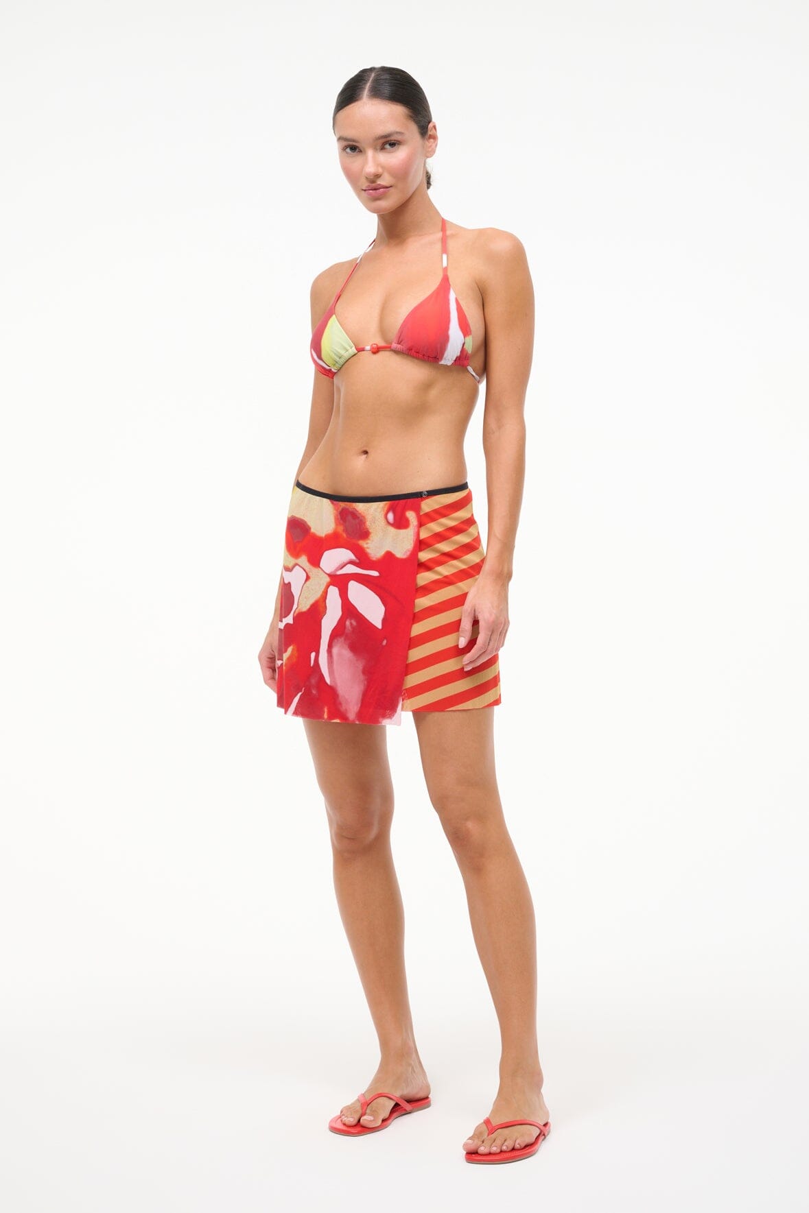 SANDS MESH SKIRT | RED ZONE