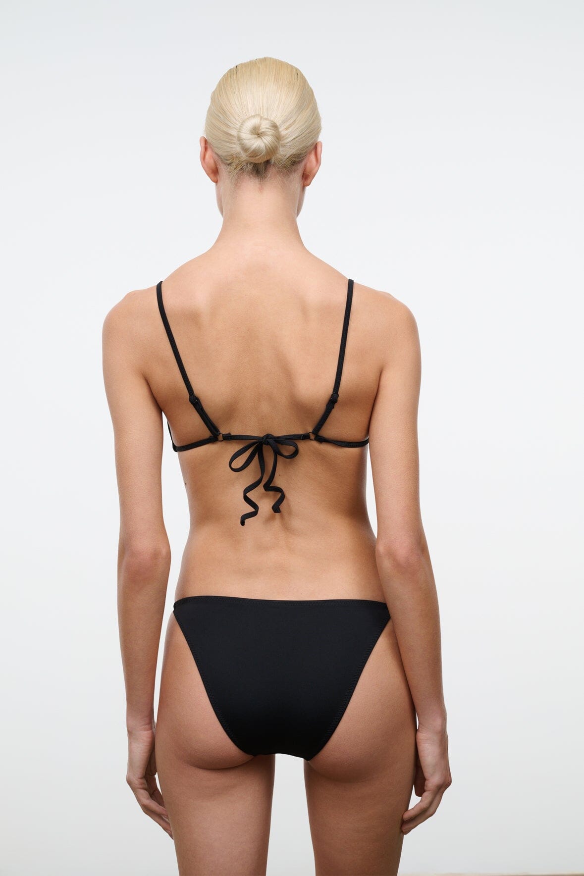 SISLEY STRING BIKINI BOTTOM | BLACK