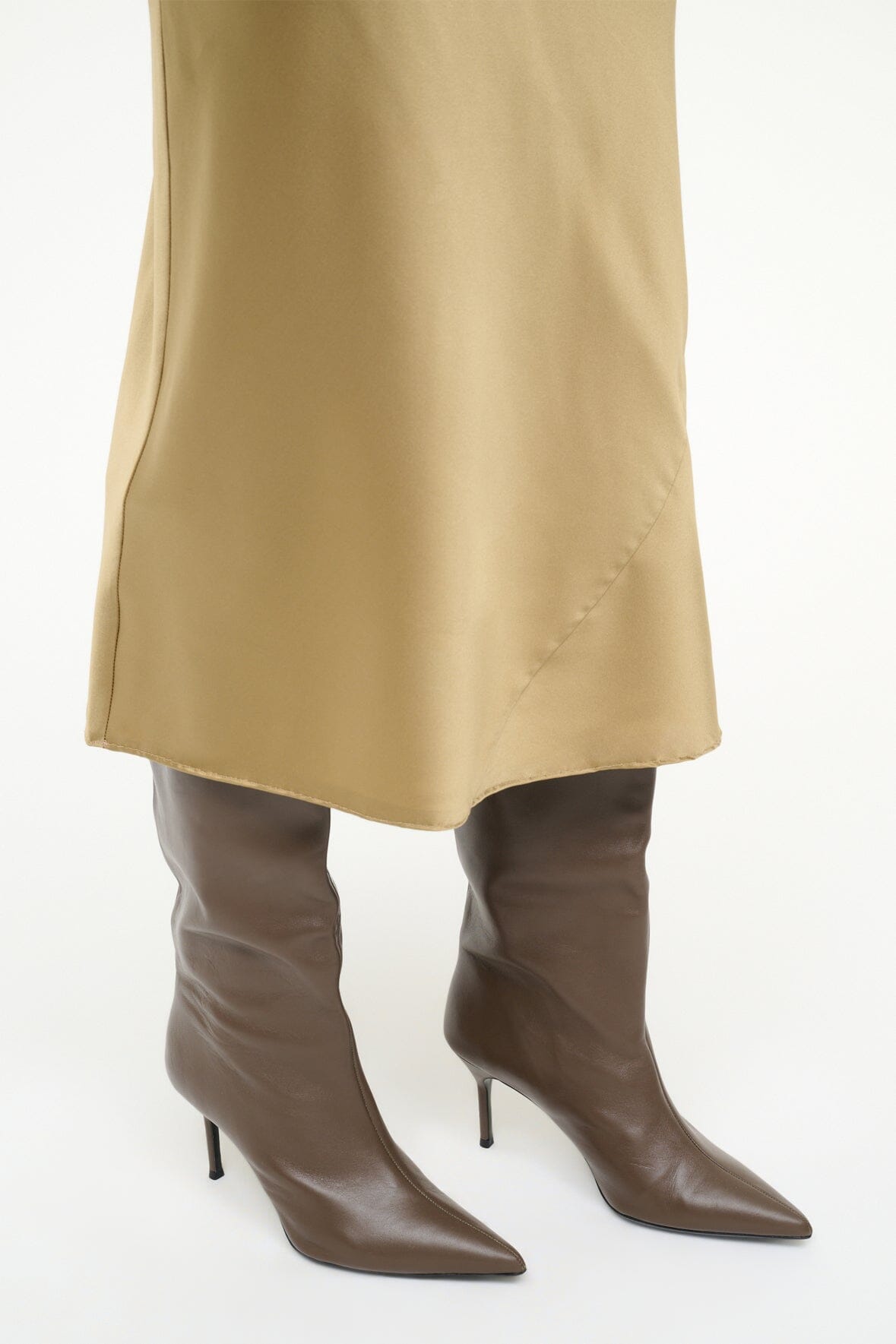 SEBASTIAN HIGH HEEL BOOT | TRUFFLE