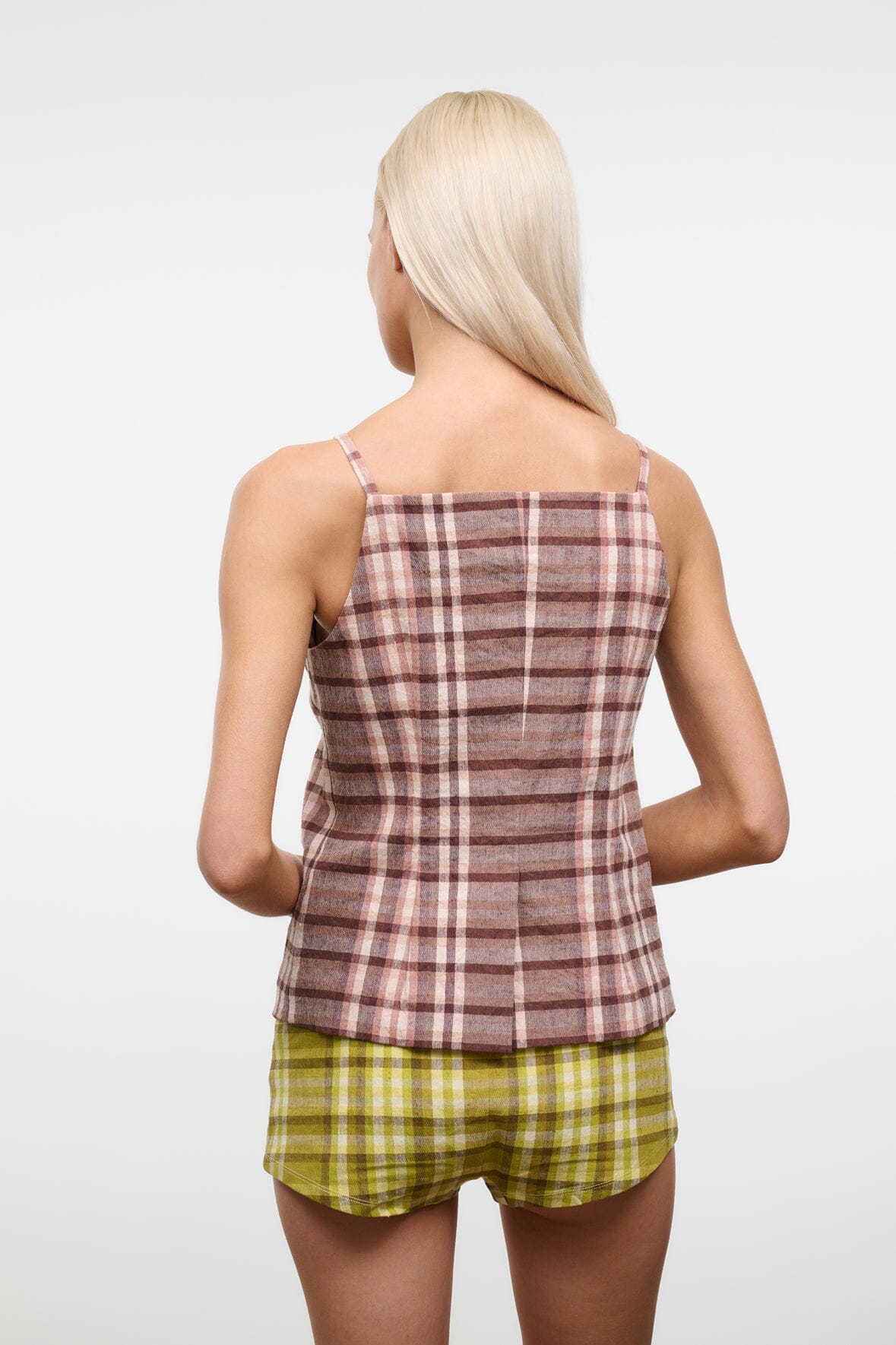 UNA TOP | TUSCANY PLAID