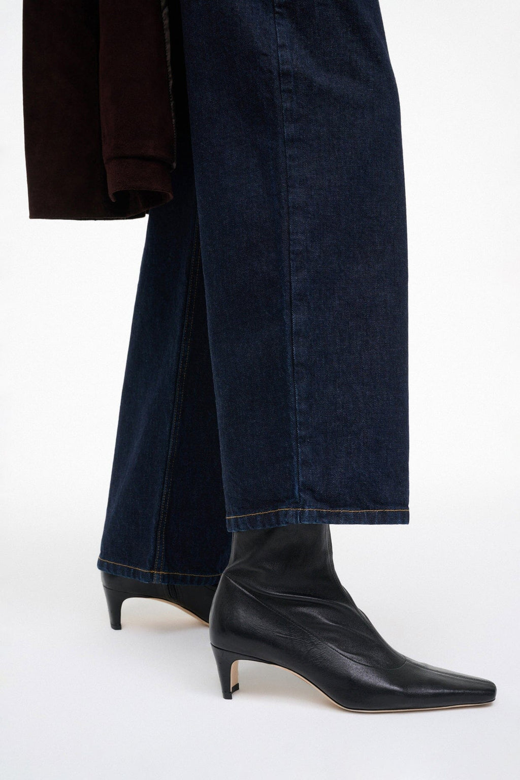 WALLY SOCK ANKLE BOOT | BLACK