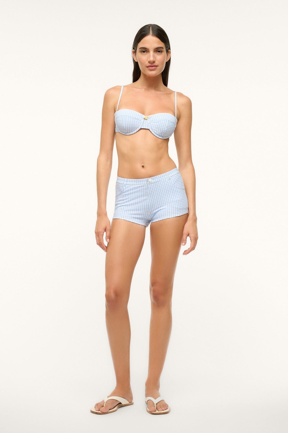 COD BIKINI BOTTOM | SKY MICRO CHECK