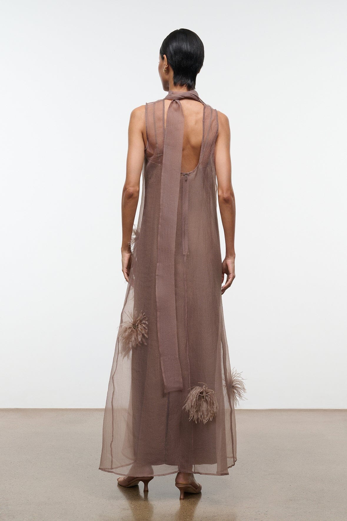 ALBEE DRESS | TRUFFLE
