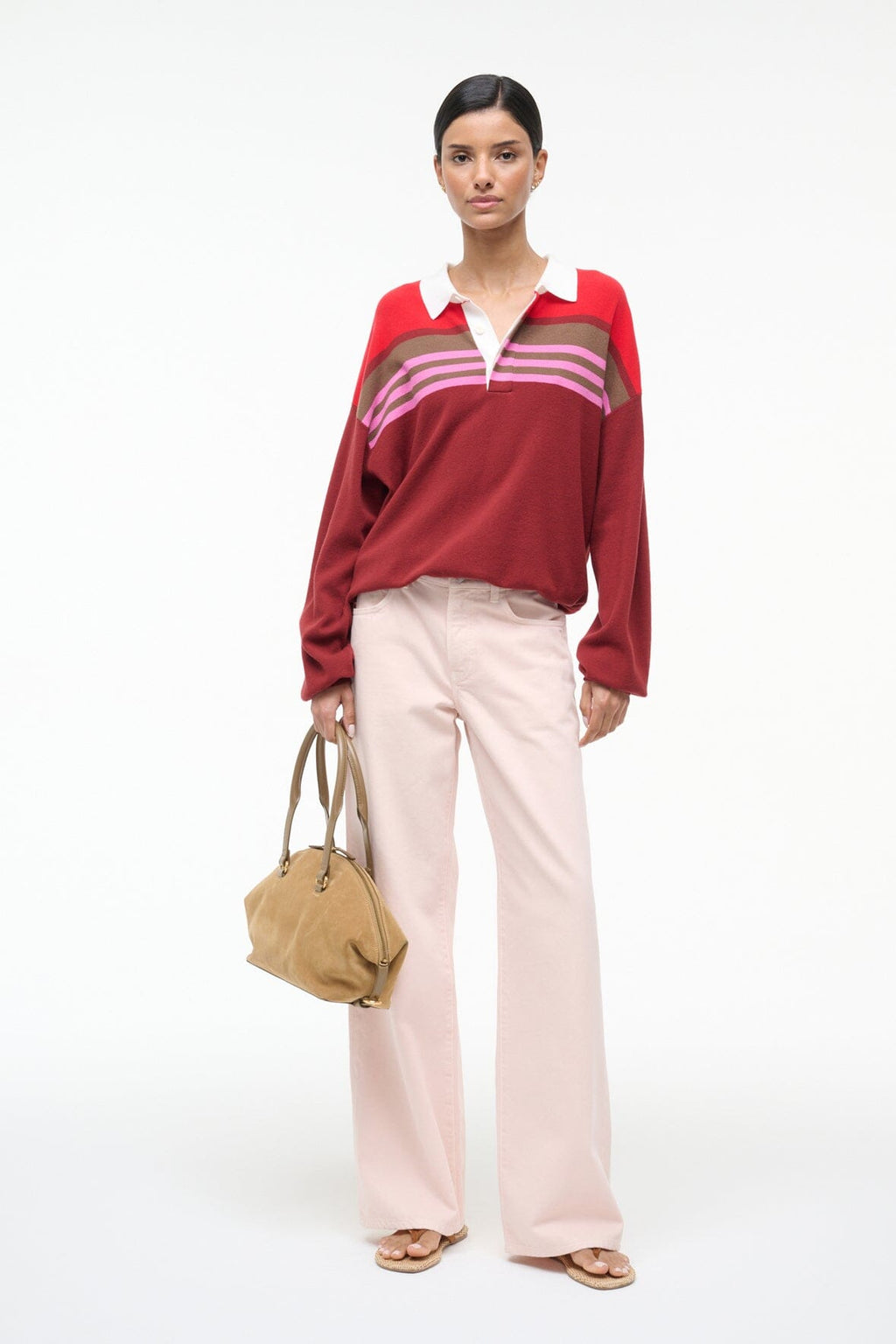SAIL TOP | CARDINAL MULTI STRIPE