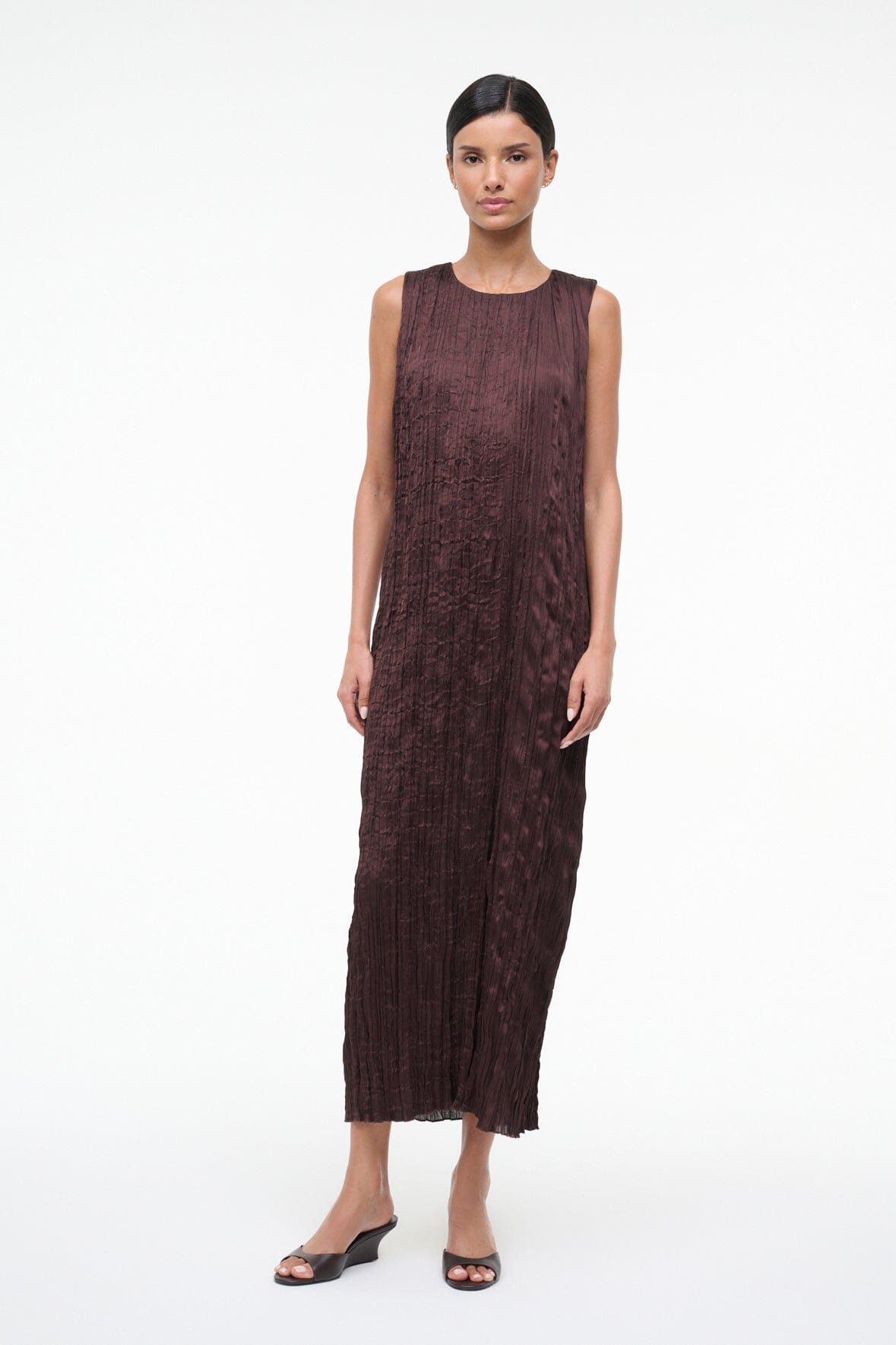 MIZU DRESS | EARTH PLISSE