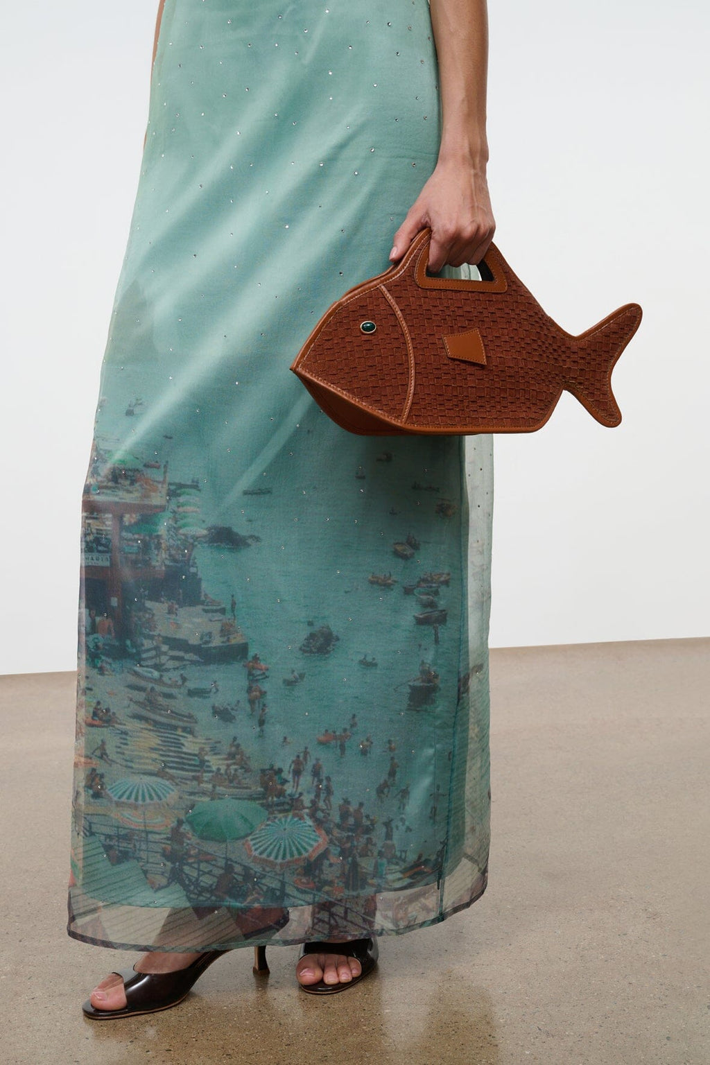 CLEO FISH BAG | TABAC