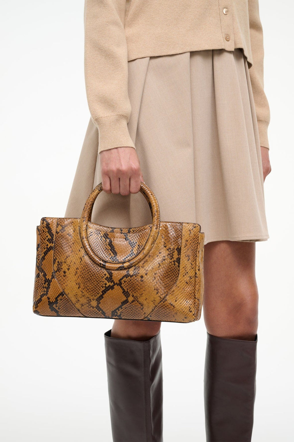MAUDE MINI SATCHEL | SNAKE