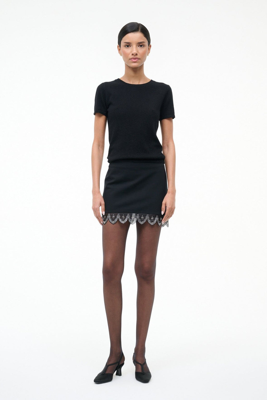 TIARA SKIRT | BLACK