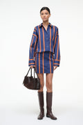 CYNTHIA DRESS | RAILROAD STRIPE