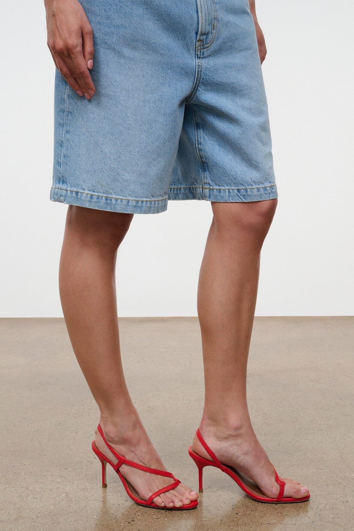 LOUDEN HEEL | RED ROSE