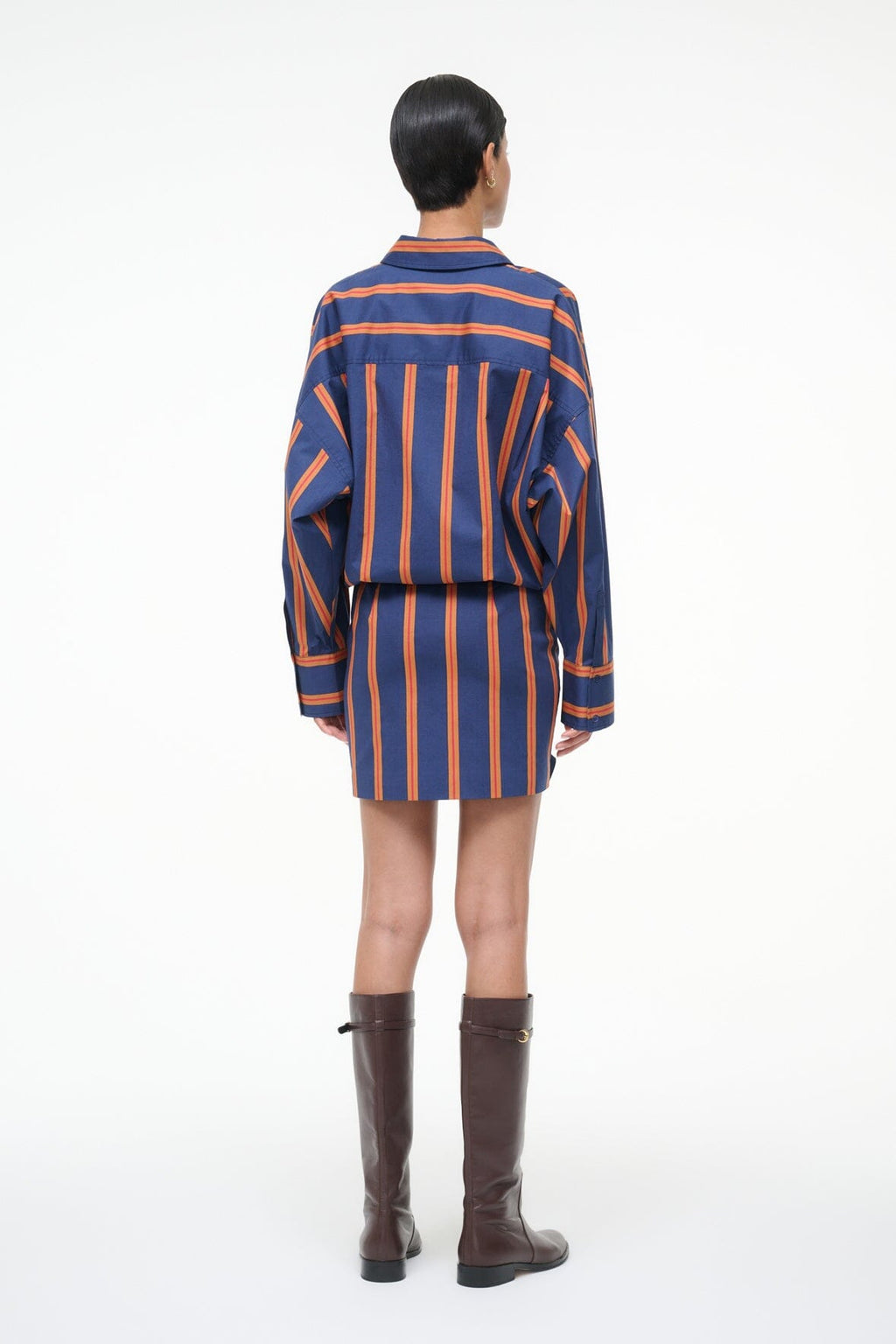 CYNTHIA DRESS | RAILROAD STRIPE
