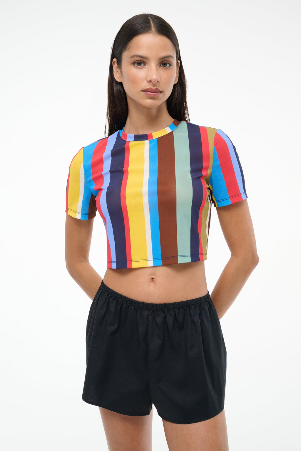 FERNANDA COVERUP TOP | MARKET STRIPE