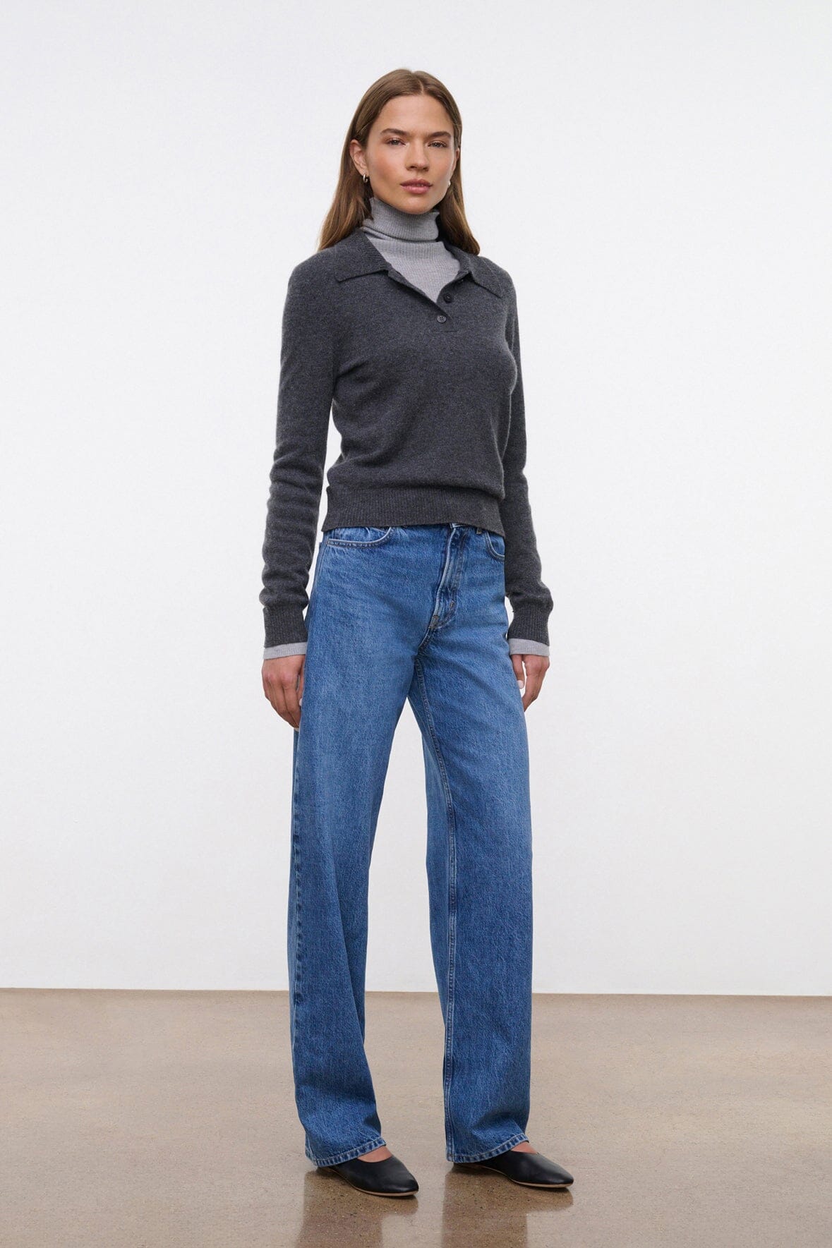 LEO HIGH RISE JEAN | VINTAGE WASH