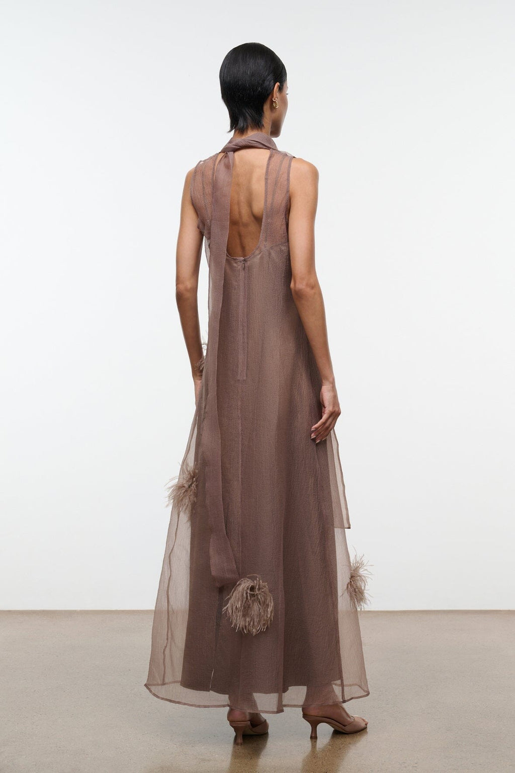 ALBEE DRESS | TRUFFLE